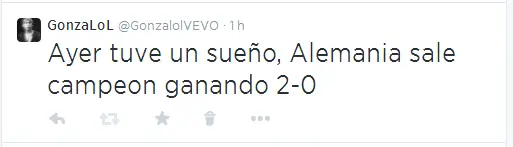 Te digo el resultado de la final