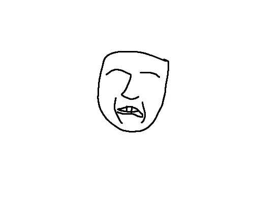 Dibujé a Aguero en Paint y te lo muestro