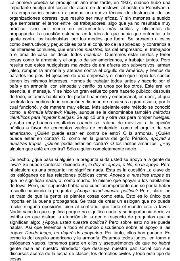 El control de los medios de comunicación