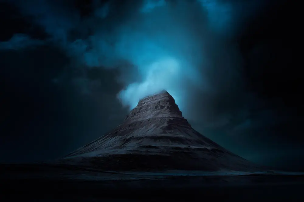Islandia infrarroja.