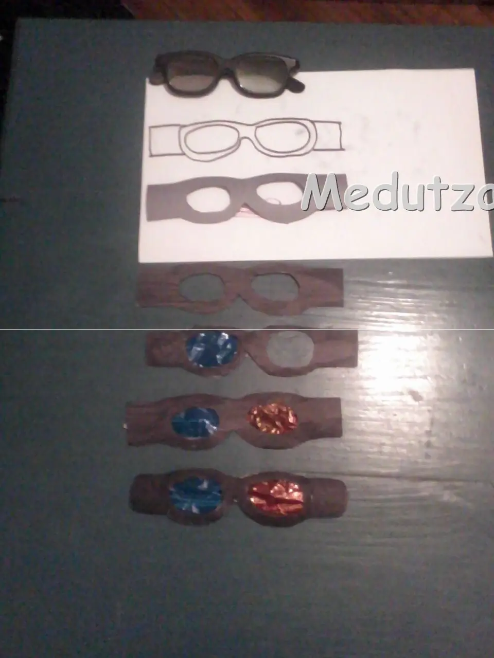 Como hacer unos anteojos 3D