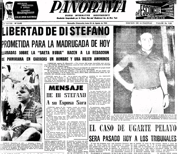 El día que secuestraron a estrella argentina en venezuela