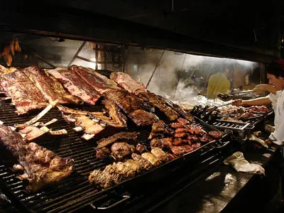 Te gusta el asado? Entra!
