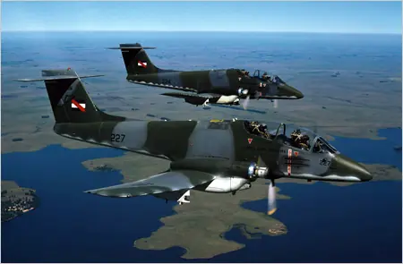 Malvinas: El Pucará en la Guerra