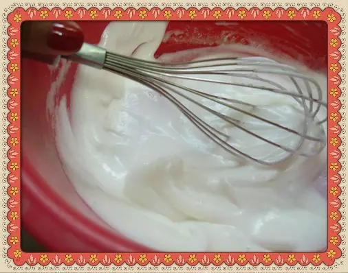 Bocado de Ángel Durazno - receta propia