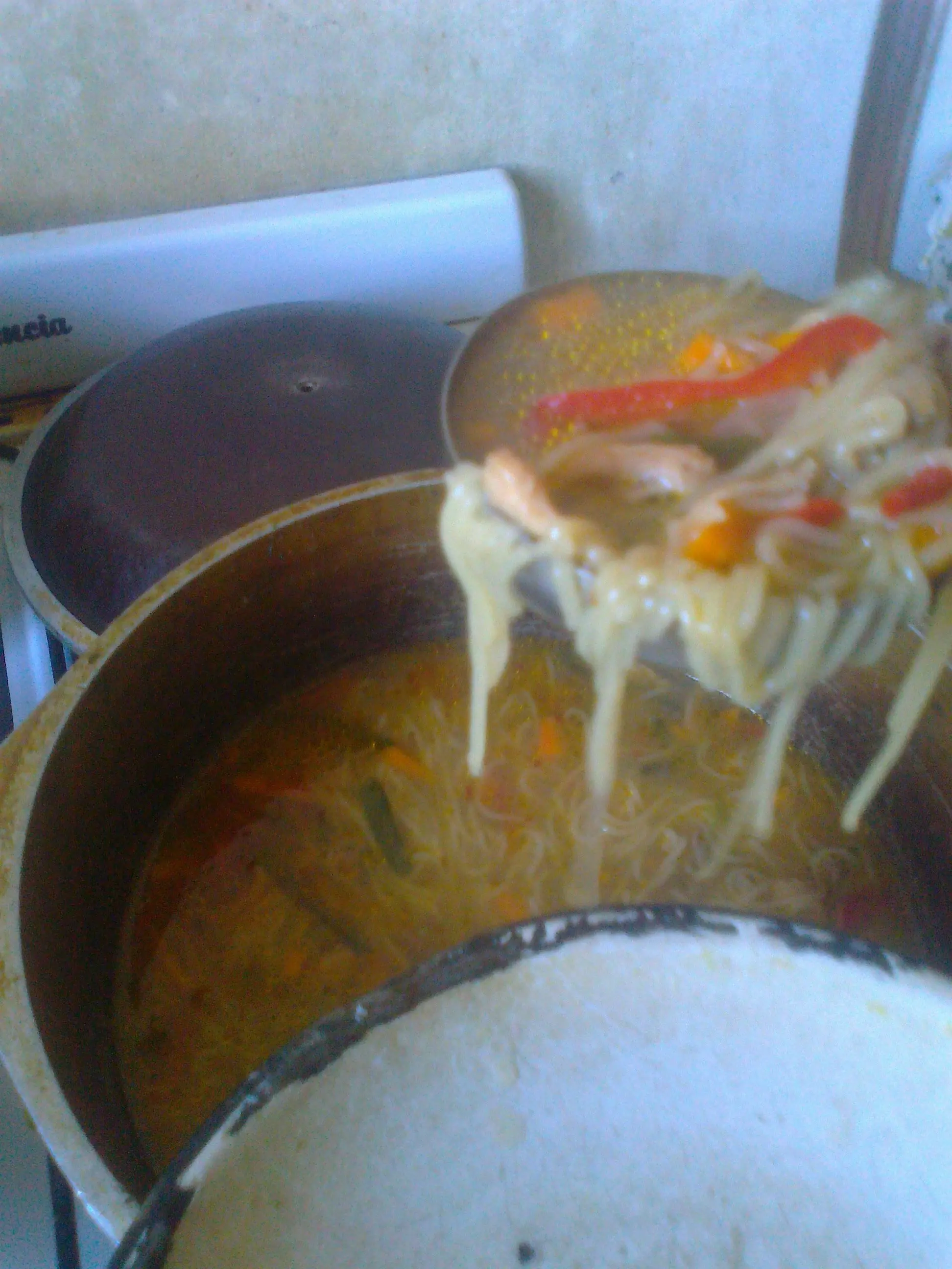 Ramen a lo Argentino (sopa de fideos)