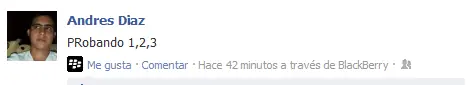 Publica en Facebook como si tuvieras un iPhone, BB, iPad etc