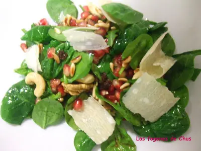 Ensalada de Espinaca al Curry