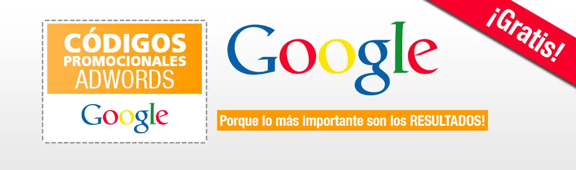 Códigos de Google AdWords ¡GRATIS! (cupones)