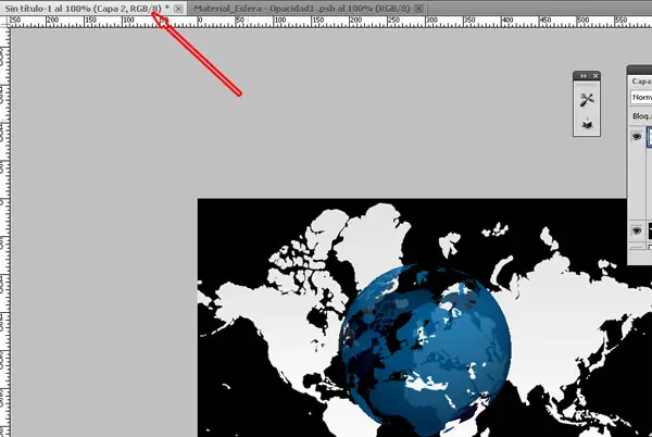 Tutorial Photoshop CS5: crear un mapa de la Tierra en 3D