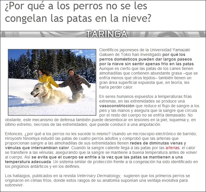 Preguntas y Respuestas: Naturaleza.