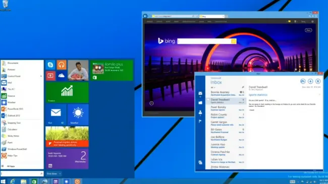 El menú inicio reemplazará a la pantalla de inicio en Window