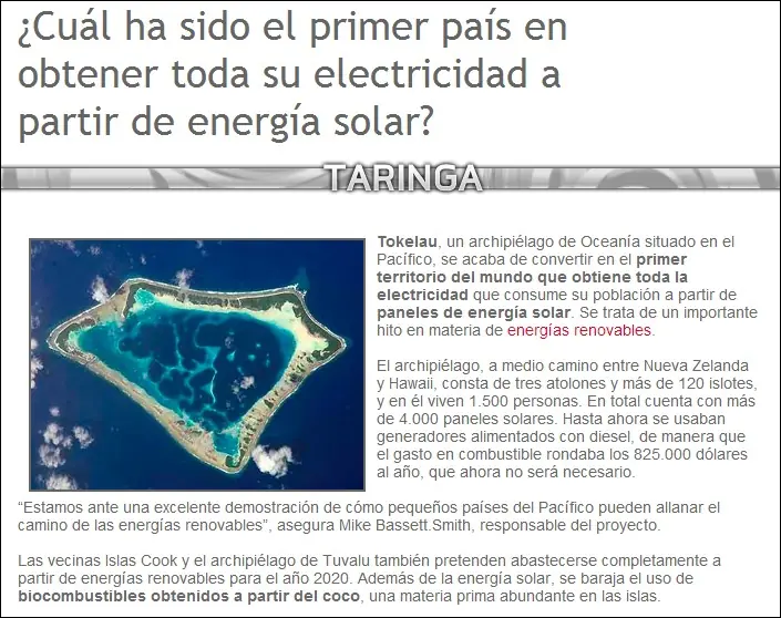 Preguntas y Respuestas: Naturaleza.