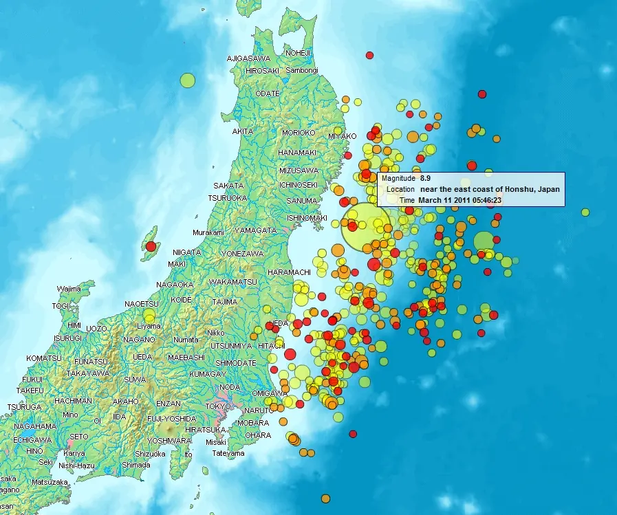 Japon :terremoto Y tsunami 11 de marzo de 2011