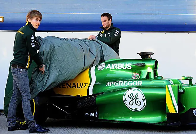 Nuevo Caterham CT03 de Formula 1