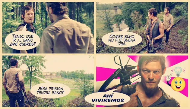 te saco una sonrisa en the walki