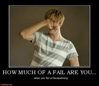 Facepalm el post merecido.