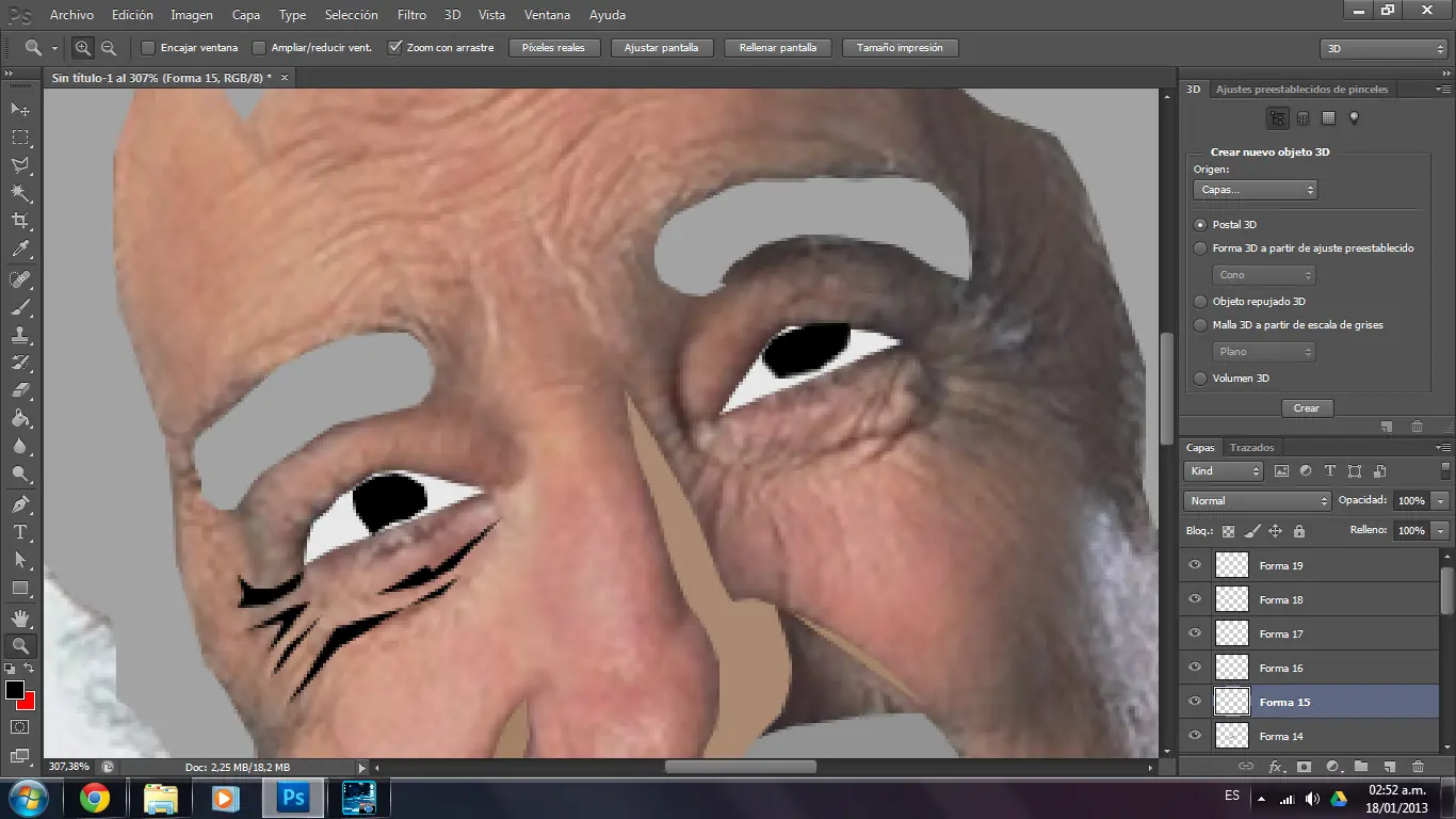 dibujo de mujica