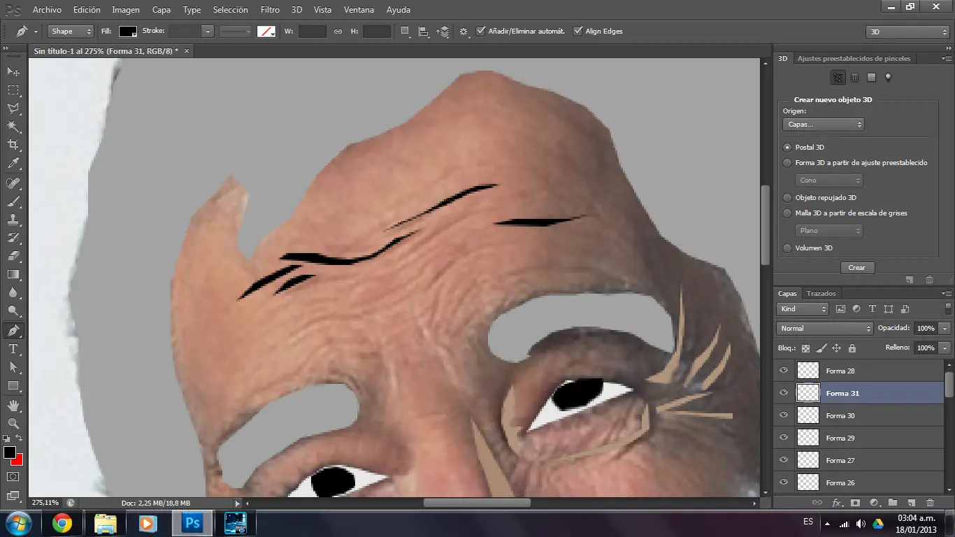 dibujo de mujica