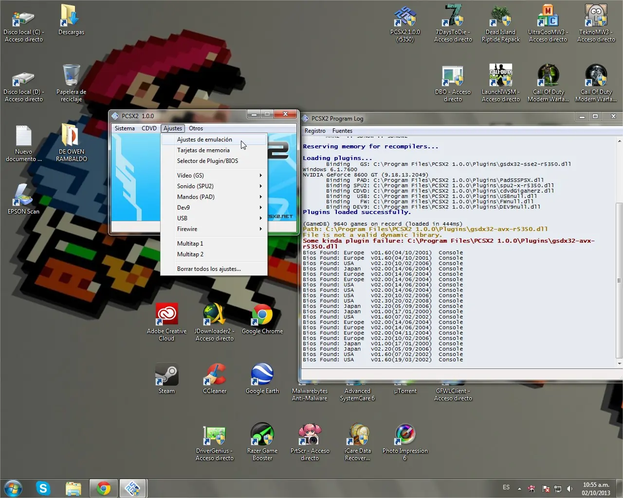 Configurá tu Pcsx2 1.0.0 | Entrá