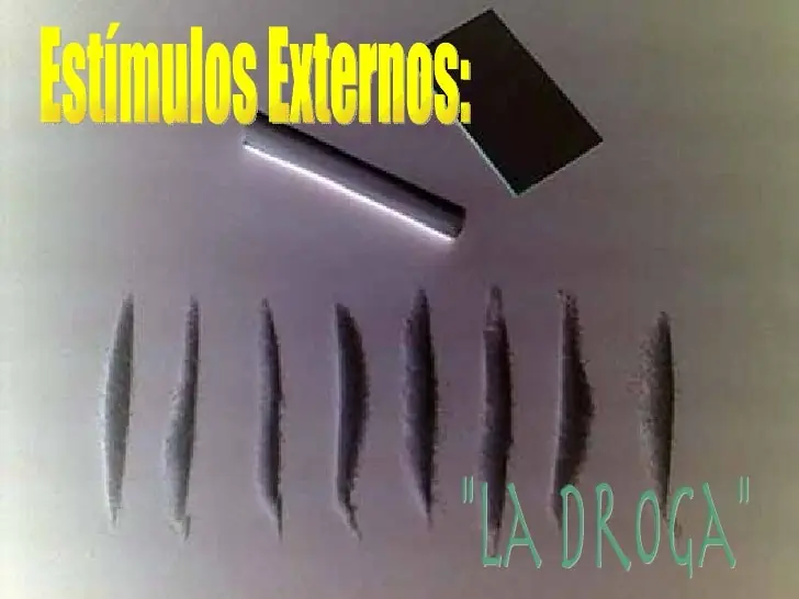 Estímulos Externo: "Droga"