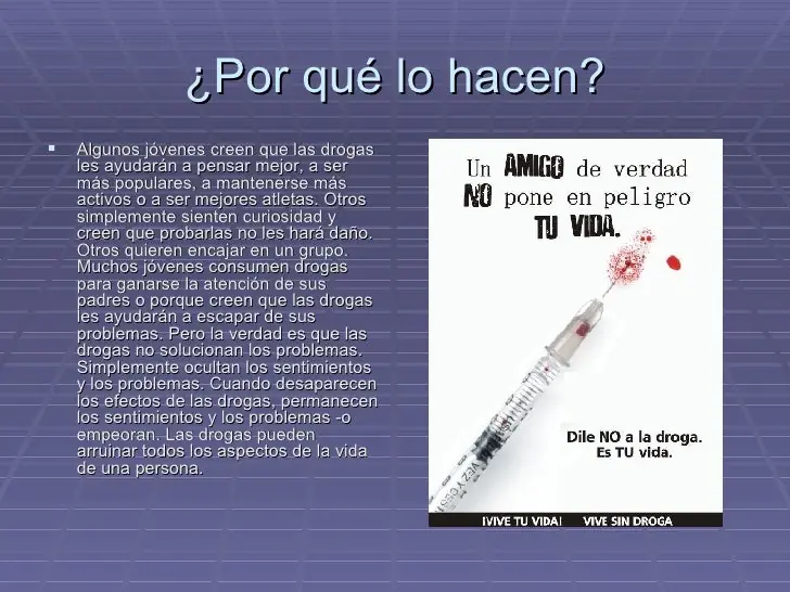 Estímulos Externo: "Droga"