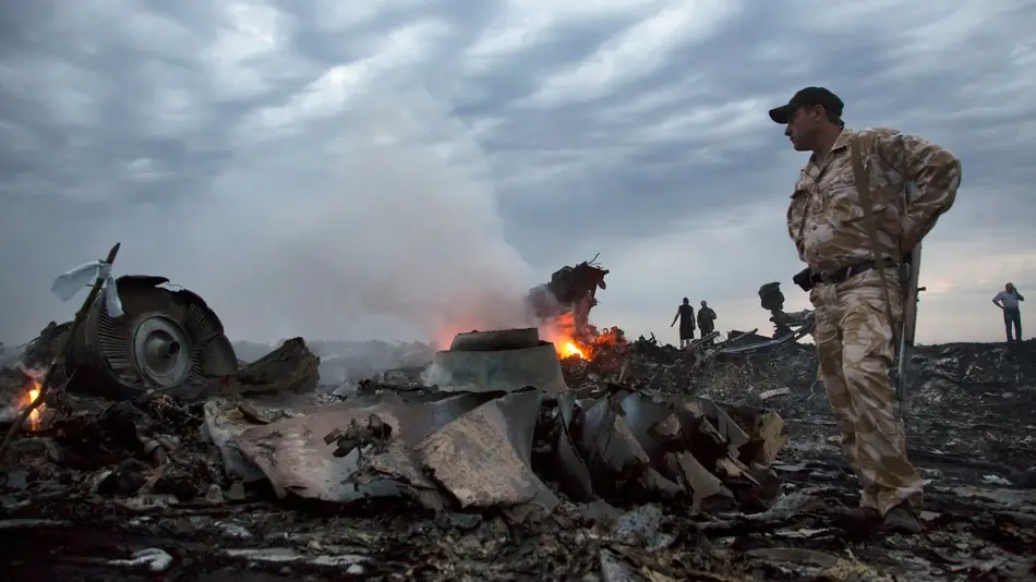 El Avion Malaysia Airlines se ah chocado en Ukraine