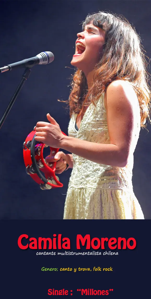 Camila Moreno - Cantante & Trovadora Chilena