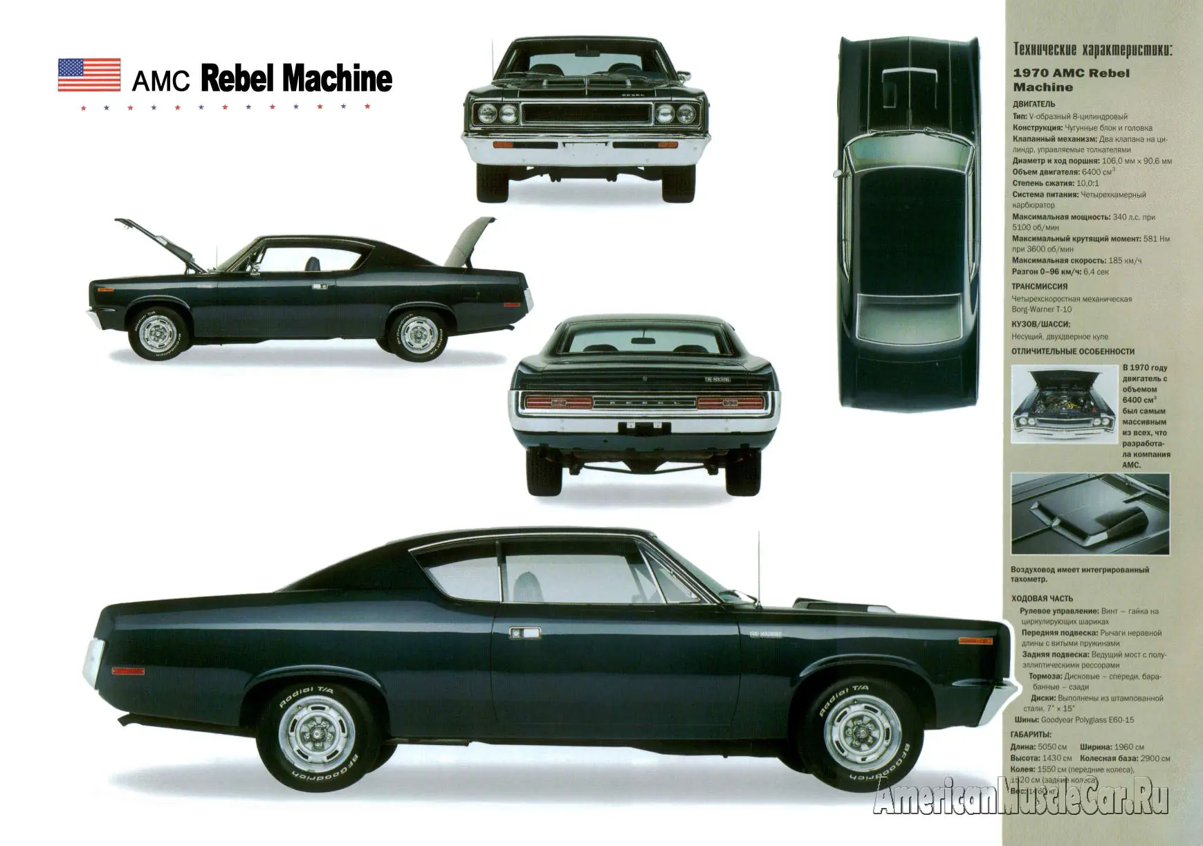 Una leyenda perdida, el amc Rebel 70