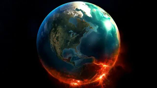 El campo magnético de la Tierra se están debilitando