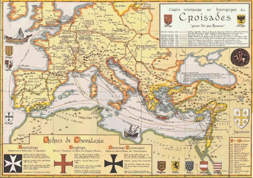 Historia de las Cruzadas.