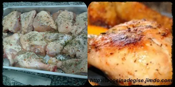 pollo al tomillo