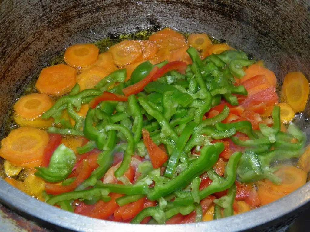 Arroz con pollo ( Foto receta )