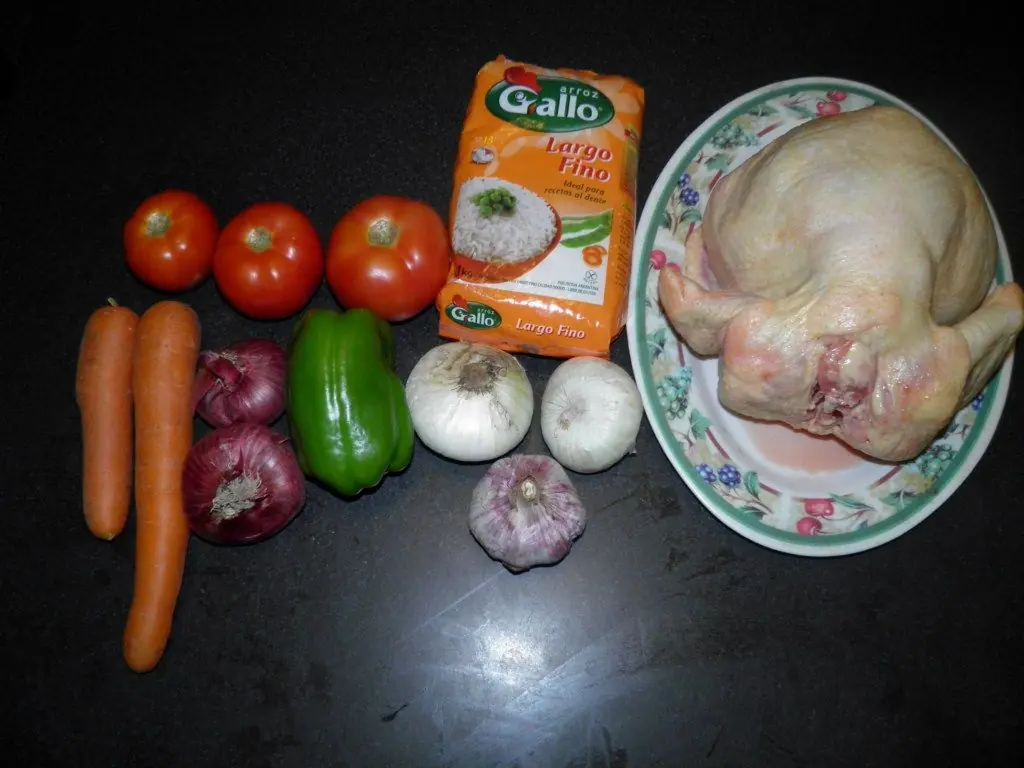 Arroz con pollo ( Foto receta )