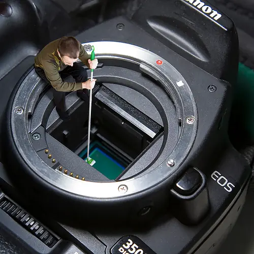 limpiar el sensor de tu camara