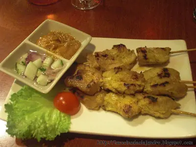 Chicken Satay...Satay De Pollo