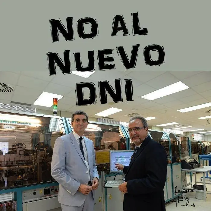 Porque no estoy de acuerdo con el nuevo DNI.