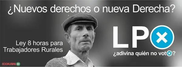 Partido Socialista lanza campaña de "Lacalle Pou por la nega