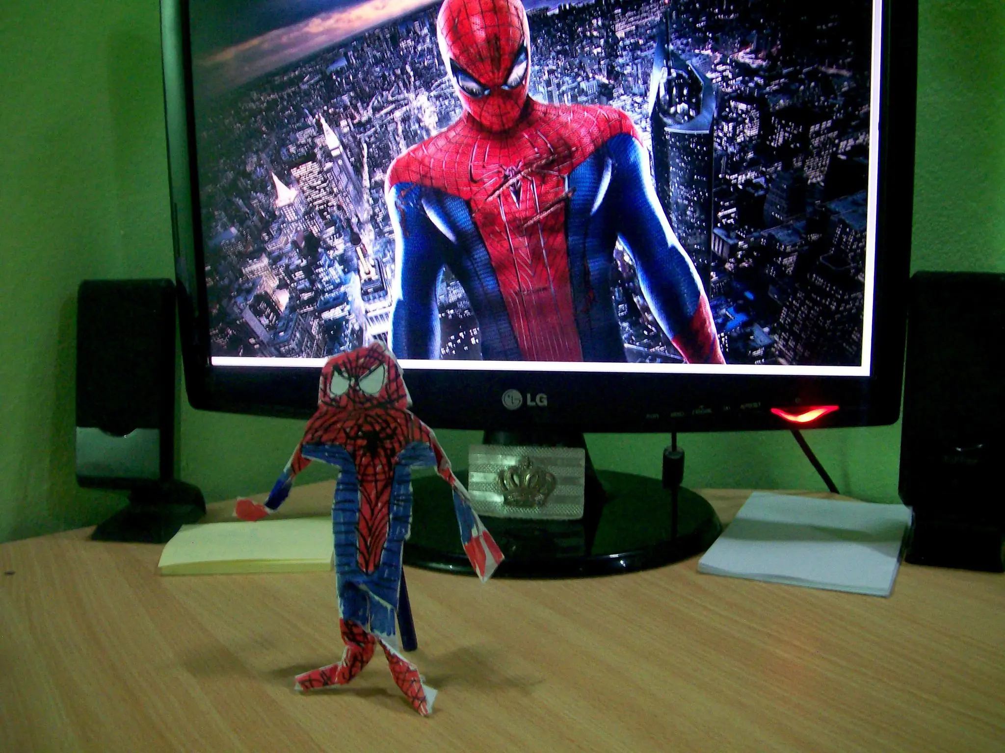 Mi sueño era tener un spiderman y lo cumplí
