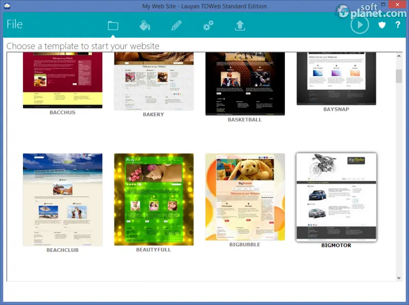 crear pagina web