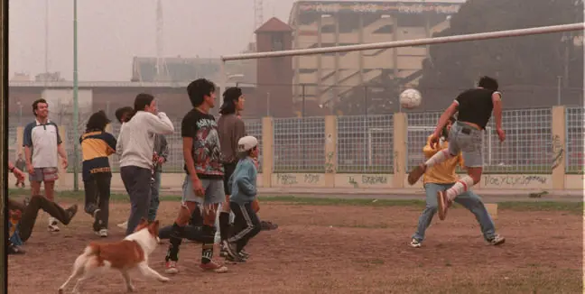 Reglas del futbol callejero maquina
