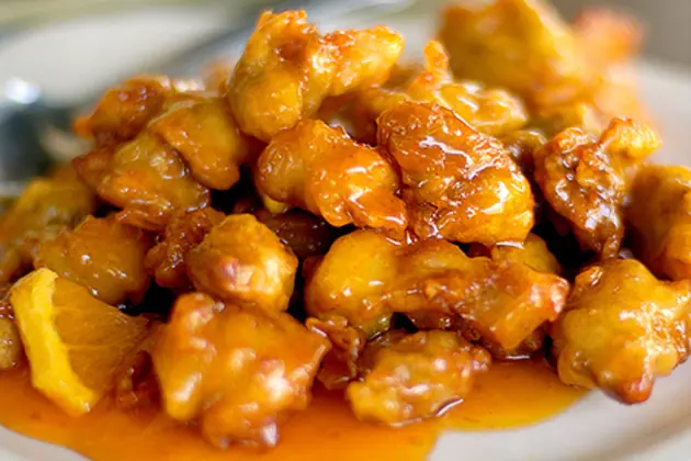 Pechugas de pollo a la naranja