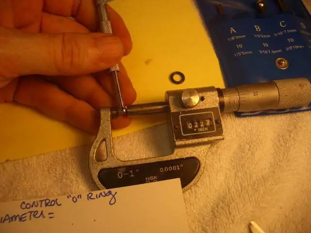 Mantenimientos de cadenas y O´rings