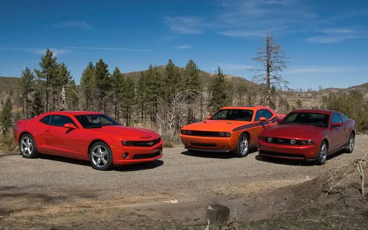 camaro mustang y challenger (imagenes+videos)