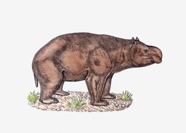 Megafauna australiana: el wombat gigante