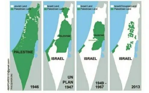 Ya poca Palestina queda. Paso a paso, Israel la está borran