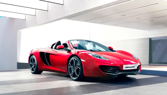 Soy CR7 y tengo un McLaren 12C Spider, que hdp...
