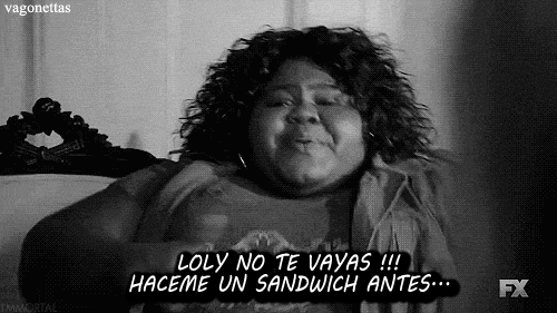 "Loly no le quiso hacer un sanguche"