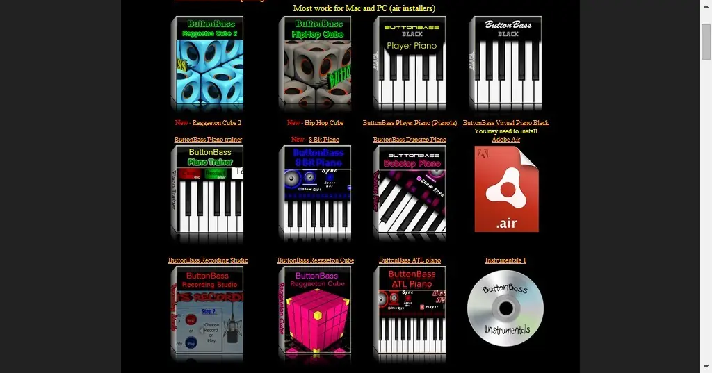 Instrumentos virtuales (varias opciones)