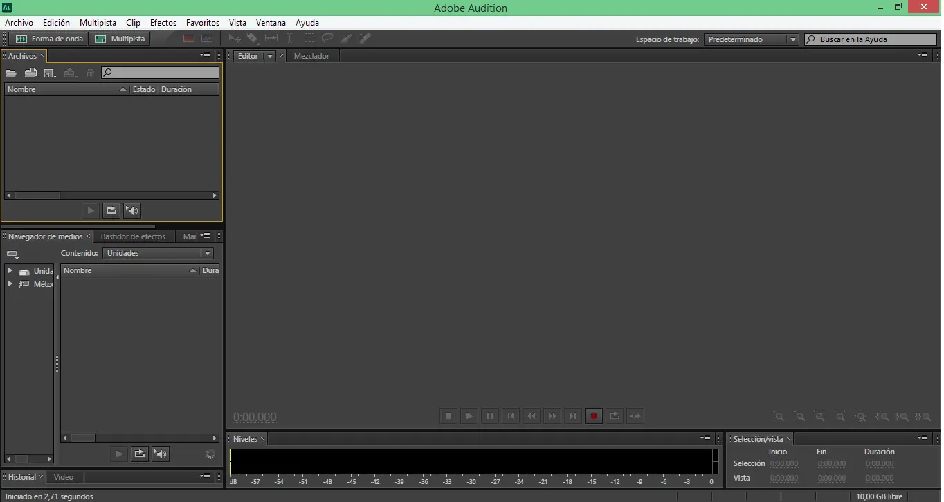 Edita tu Audio como en un estudio con Adobe Audition
